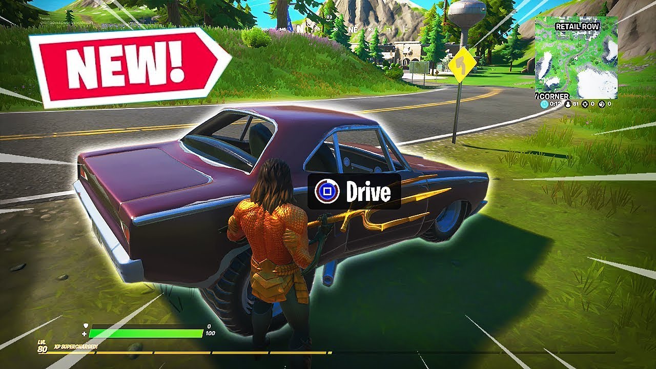 *NEW* FORTNITE CARS UPDATE OUT NOW!! (Update v13.30 Cars Coming Out & New Map) YouTube
