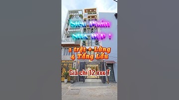 PHẦN 1" CĂN NHÀ PHỐ 4 TẦNG LẦU, GIÁP ĐƯỜNG VẸN SÔNG VÀM THUẬT P14. Q.GÒ VẤP #bds #nhadep #batdongsan