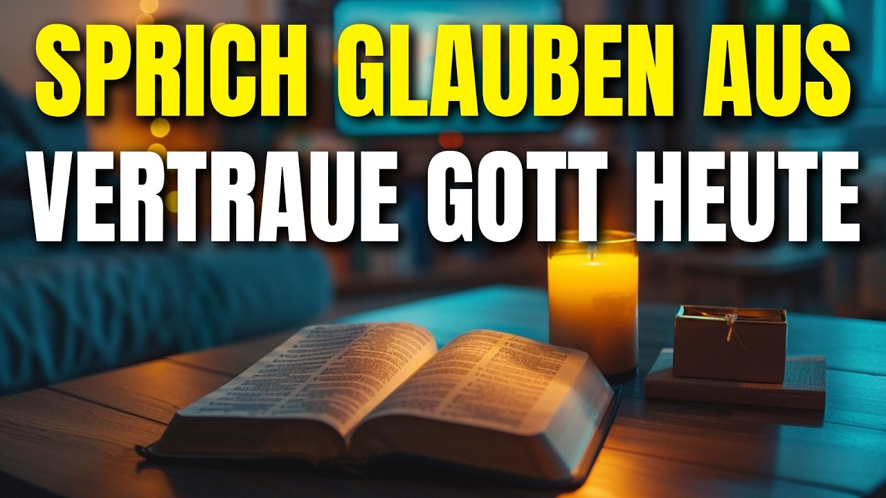 Sprich es aus und vertraue – Morgenaffirmationen mit Gottes Verheißungen für dein Herz