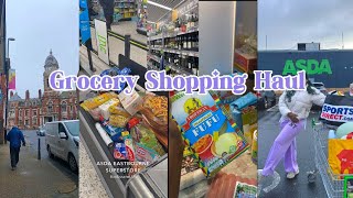 LIVING IN THE UK🇬🇧||A realistic grocery shopping in Asda & Tesco, monthly essentials +fun #travel