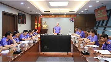 Vụ 4 VKSND tối cao sơ kết công tác 6 tháng đầu năm 2025