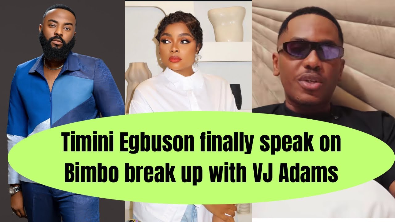 😱💔Тимини Эгбусон наконец-то рассказала о расставании Виджея Адамса и Бимбо Адемойе и о том, как о...