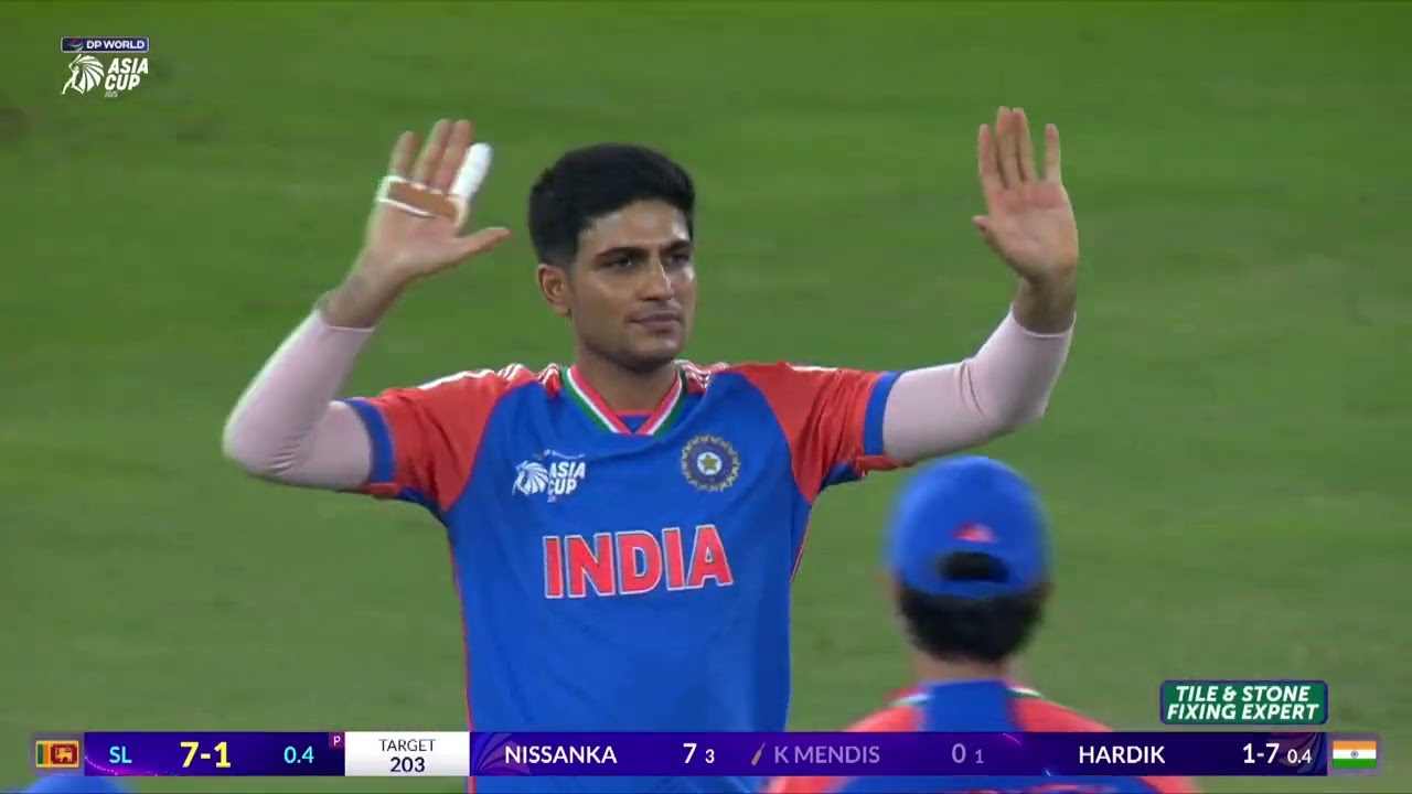 Hardik gets the breakthrough! | India vs Sri Lanka | DP World Asia Cup 2025