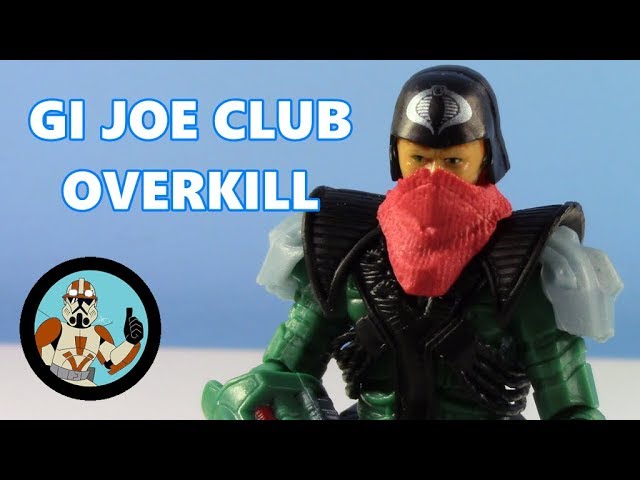 G.I. Joe Collectors Club OVERKILL (Cobra B.A.T. Leader