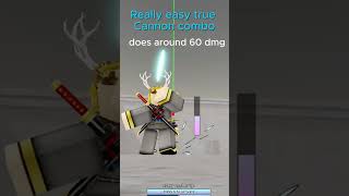 Really simple True Cannon combo  jjs #jjs #jujutsushenanigans  #jujutsukaisen #fyp