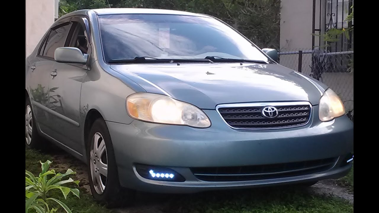 LED LIGHTS INSTALLATION ON A TOYOTA COROLLA - YouTube