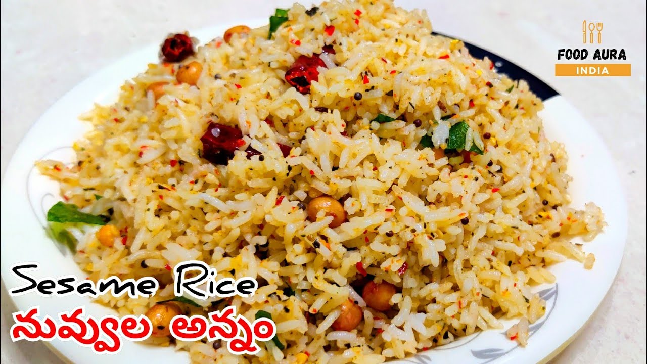 Sesame Rice Easy and Tasty - YouTube