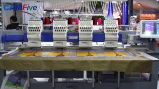 Nueva Bordadora Camfive. Lubricación Automática