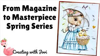 From Magazine to Masterpiece 🌷 Spring Paper Craft Series Begins! screenshot 3