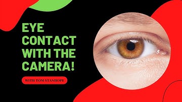 HOW TO MAINTAIN EASY EYE CONTACT WITH YOUR CAMERA -  On Camera Confidence Tips