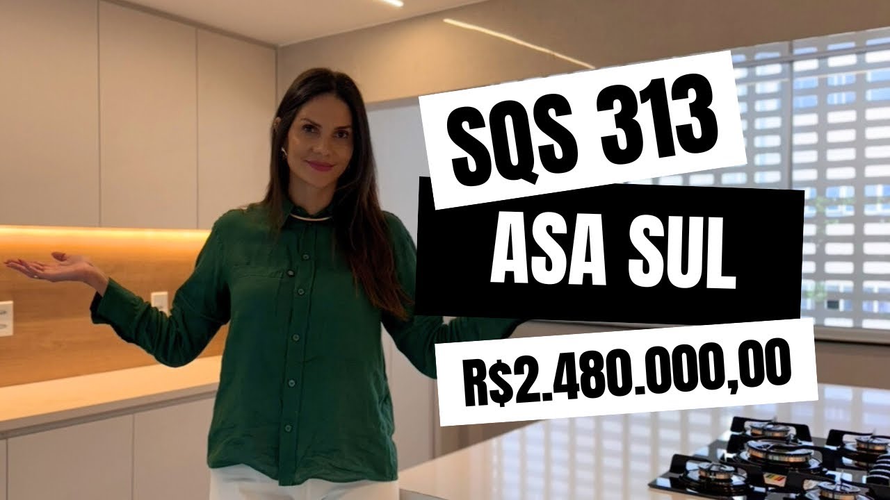 Apartamento à Venda na Asa Sul, Brasília - 3 Quartos, 154m², Localização Privilegiada