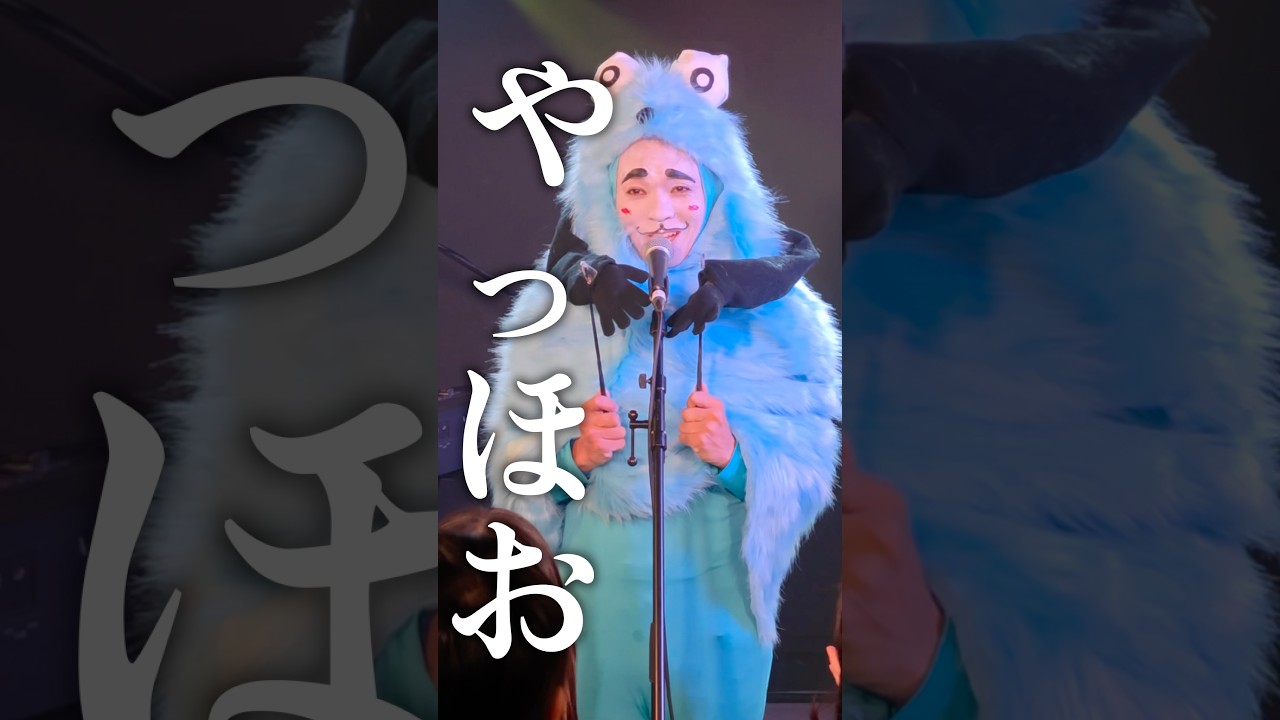 いっさいふざけないライブをしています　#とてと　#パペットスンスン