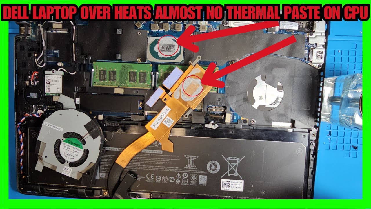 Old Thermal Paste = Hot Laptop 🔥 | Dell Latitude Repair