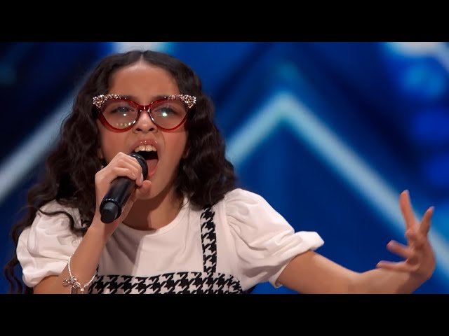 Mia Soleil Sanchez 13-Year-Old WOWS The Judges with Cover Billie Eilish Song 'Happier Than Ever'