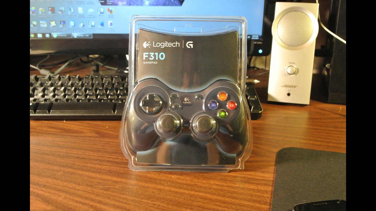 Logitech F310 Gamepad Unboxing