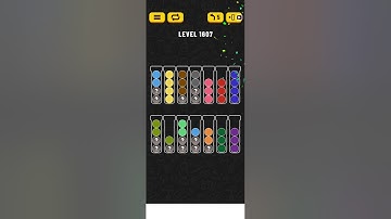 Ball sort level 1607