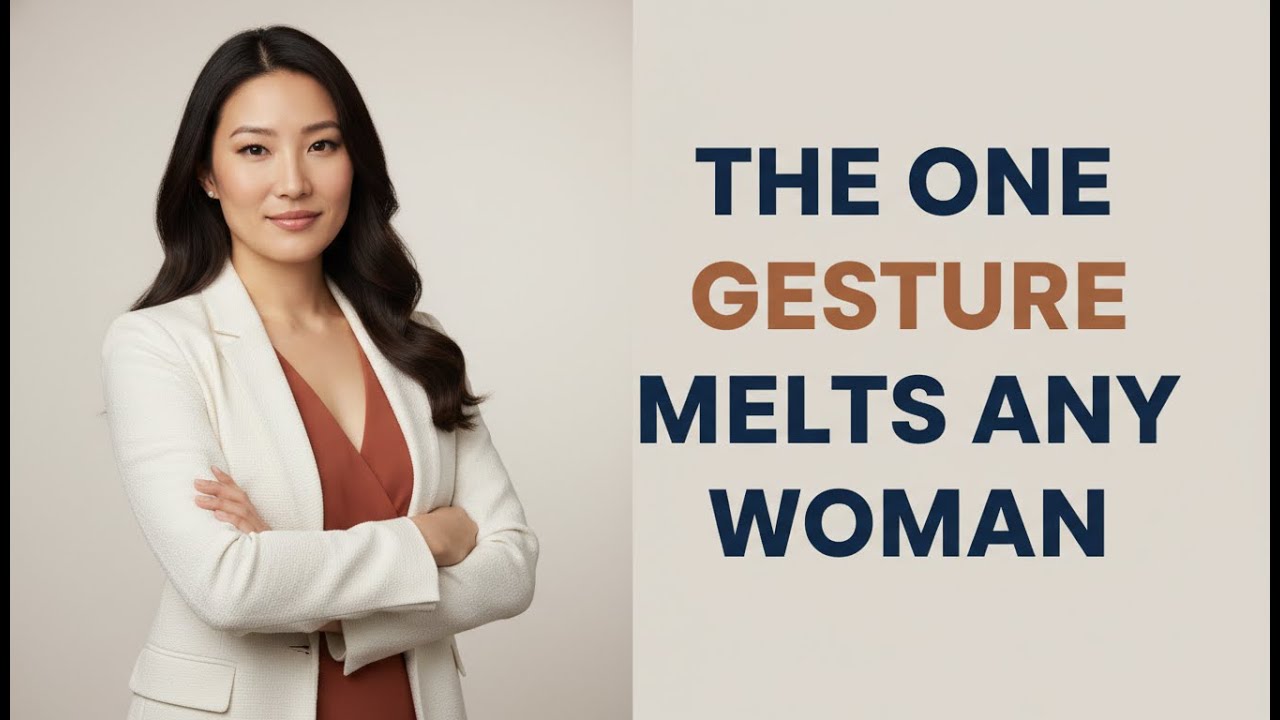 Female Psychology Says THIS Gesture Melts a Woman Instantly | Dr. Emma