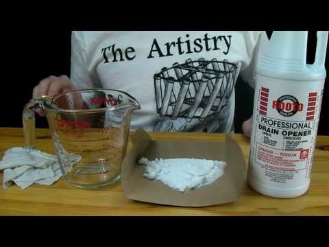 How to Make Flash Paper - Magic Trick Fireballs (Nitrocellulose