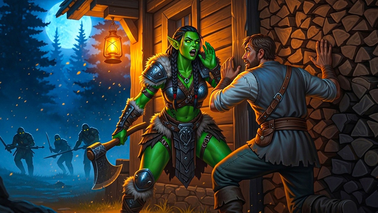 Orc Was Ordered to Assassinate Human — She Warned Him and They Faked His Death