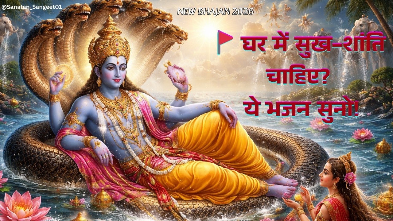 नारायण भगवान की दिव्य महिमा 🙏 | Om Namo Narayanaya | Vishnu Bhagwan Bhajan 2026