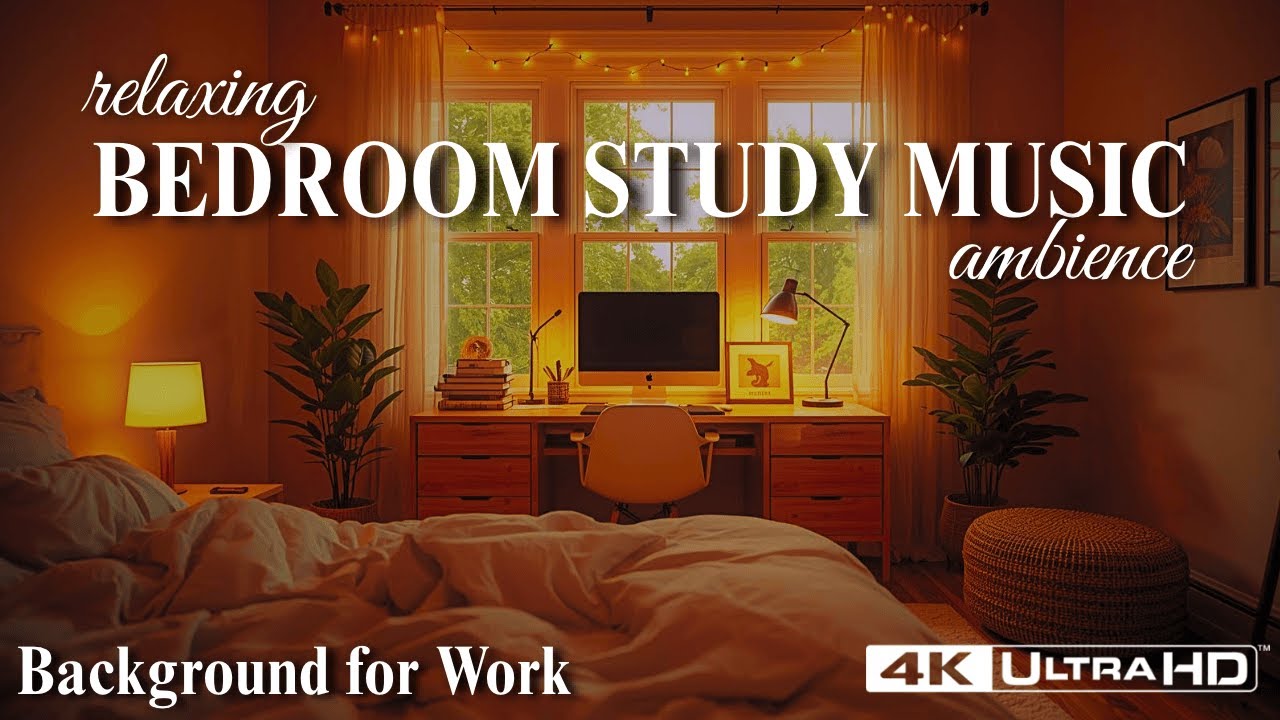 Minimal Bedroom Study Music 🎧 | Distraction-Free Focus Background Music