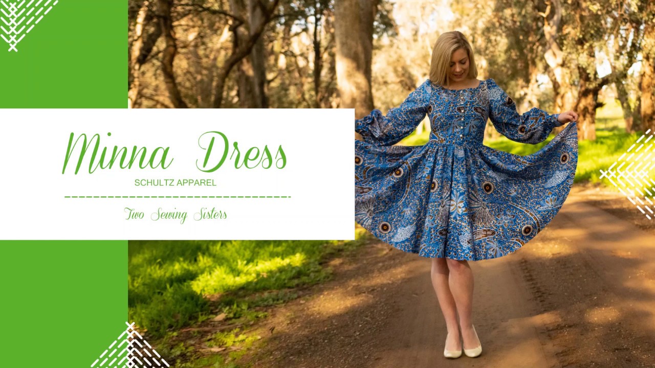 Minna Dress by Schultz Apparel - Made by Two Sewing Sisters
