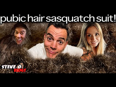 Making A Bigfoot Suit Out Of PUBIC HAIR! | Steve-O