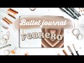 Bullet journal FEBRERO 🧺 ✨| muy fácil y rapido