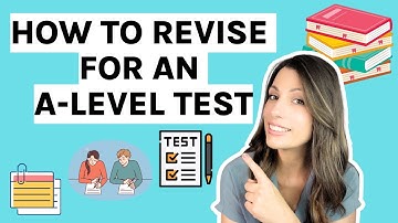 How to Revise for Your FIRST A-level Test | A-level revision strategies | Revision for biology