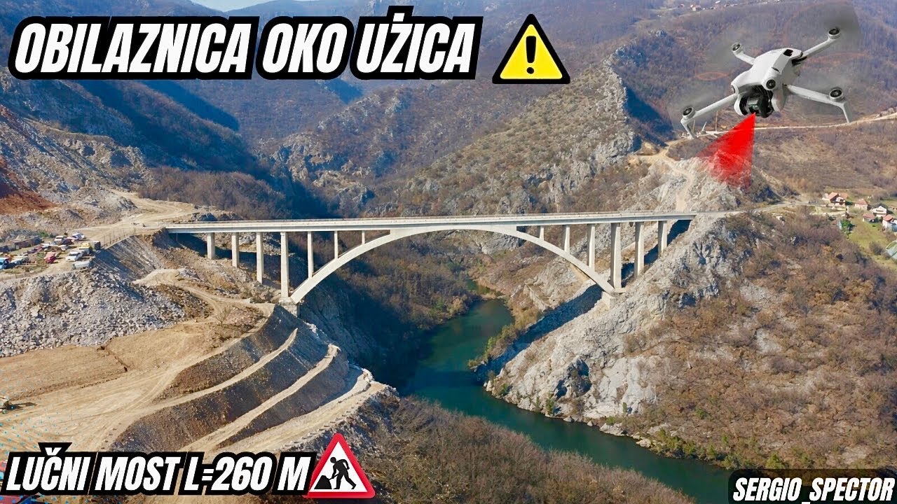 Obilaznica oko Užica i Petlja Preljina Moravski Koridor radovi