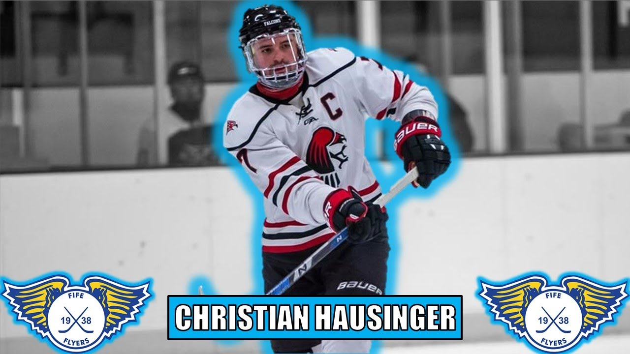 Fife Flyers Sign Christian Hausinger YouTube