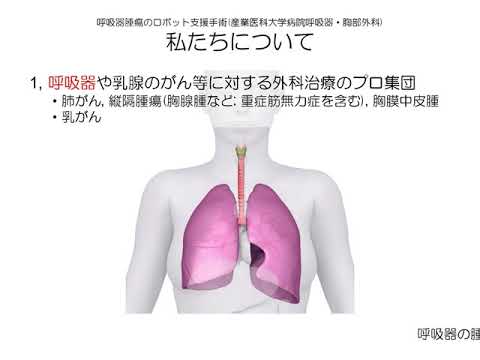 ロボット手術の紹介 産業医科大学病院 呼吸器胸部外科 - YouTube