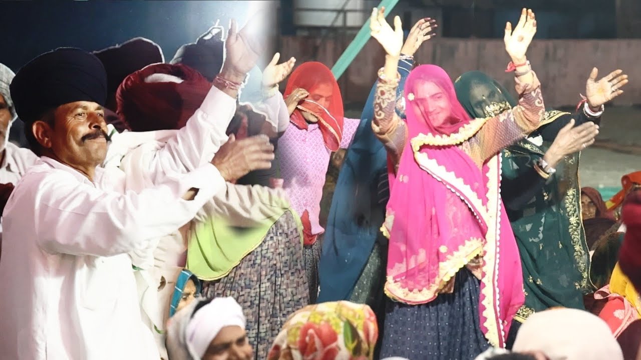 टोंक के गुर्जर गुर्जरी की शानदार टक्कर। माना गुर्जरी ओर लड्डू निमोद की शानदार गोठ टक्कर लाईव विडियो