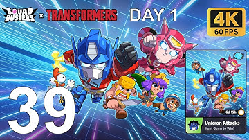 Squad Busters - WalkThrough Gameplay Part 39 - Unicron Attacks - day 1