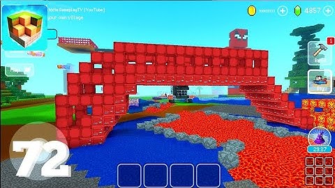 Water & Lava | Bridge | Block Craft: 3D Building Simulator Games For Free | Gameplay 72