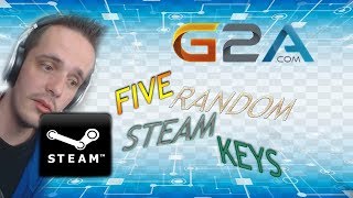 G2A 5 Random Premium Steam Keys