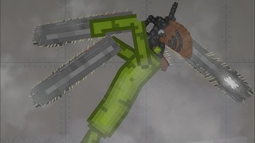 Chainsaw Man rebuild|Tno Plays|Melon playground build