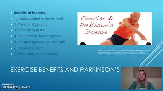 EXS 486 Parkinson's Disease Monika Roschel
