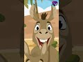 Donkey Song - Animated, With Lyrics #shorts