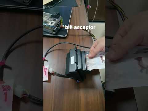 bill acceptor for