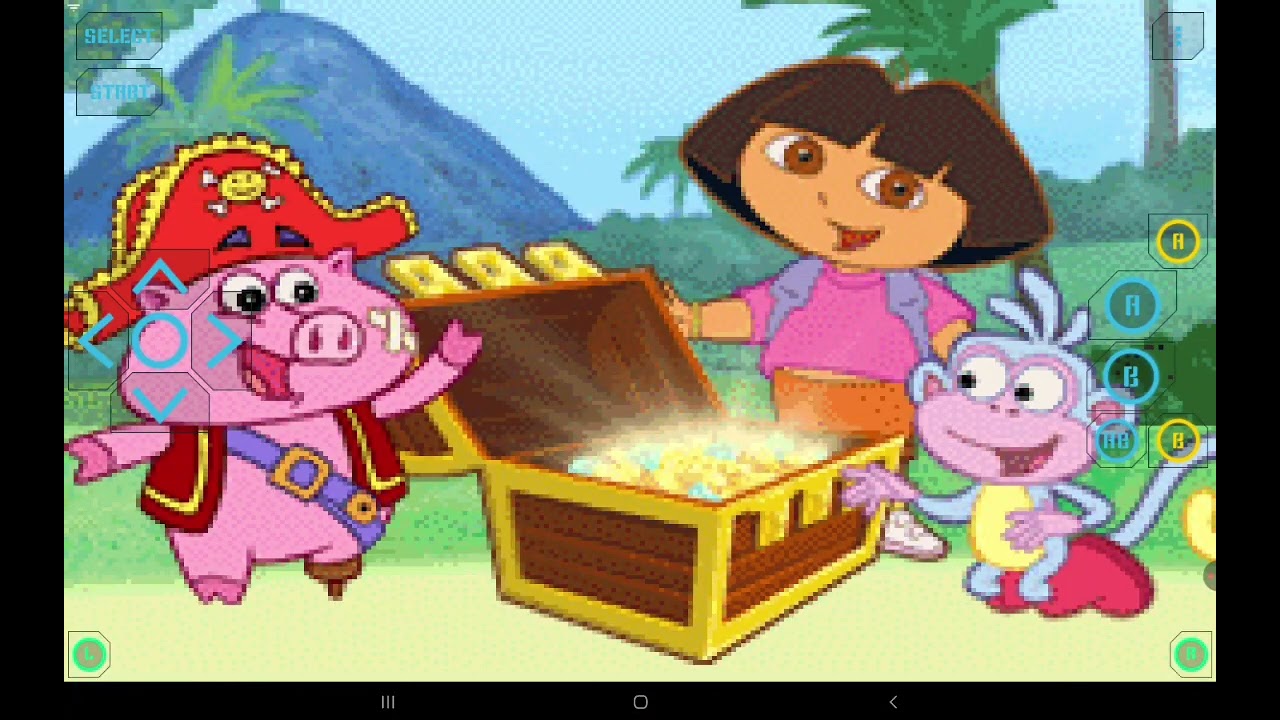 Dora The Explorer: The Search for Pirate Pig's Treasure (GBA) (2002) Ending & Credits!