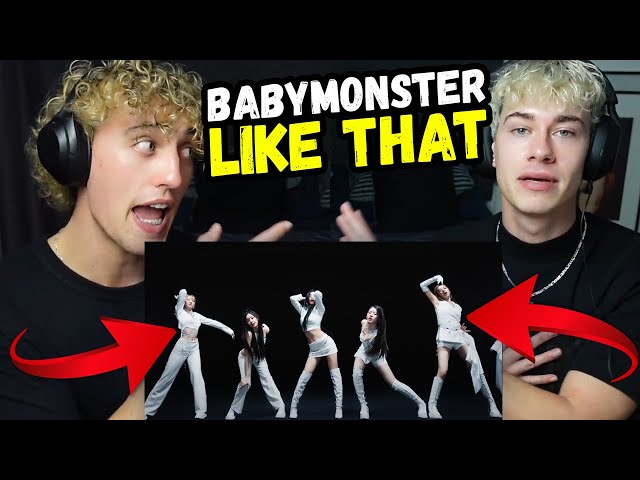 HE CHOSE HIS BIAS!!! BABYMONSTER - 'LIKE THAT' EXCLUSIVE PERFORMANCE VIDEO - REACTION class=