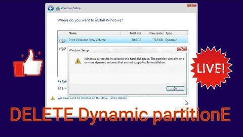 How to Delete Dynamic Partitions without any softwares, Using CMD