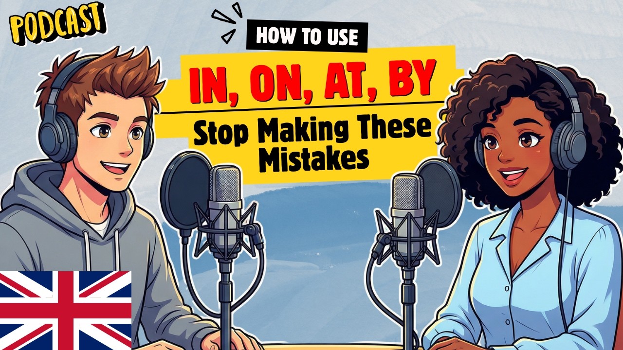 Learn About Prepositions of Place: IN, ON, AT, BY in 12 Minutes | Stop Making These Mistakes