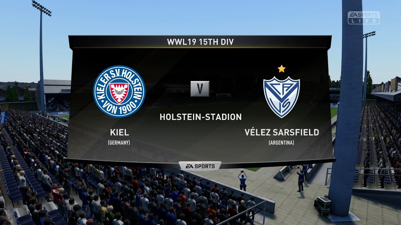 FIFA 19 | WWL 19 Week 1 15th Division Match 3 - Kiel vs Vélez Sarsfield [AI vs AI]
