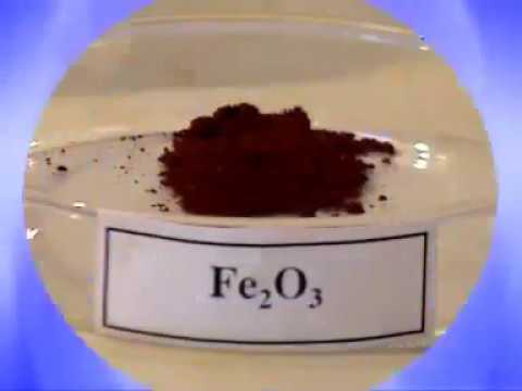 sắt oxit là gì, ứng dụng của sắt oxit trong thực tế - youtube