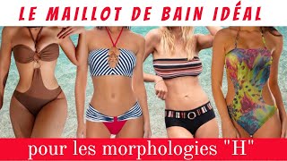 Le maillot de bain idéal pour les morphologies 'H' ou rectangle. Le maillot de bain idéal pour les morphologies 'H' ou rectangle.
