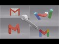 How the new gmail logo was made  3d animation