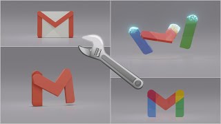 How The New Gmail Logo Was Made - 3D Animation
