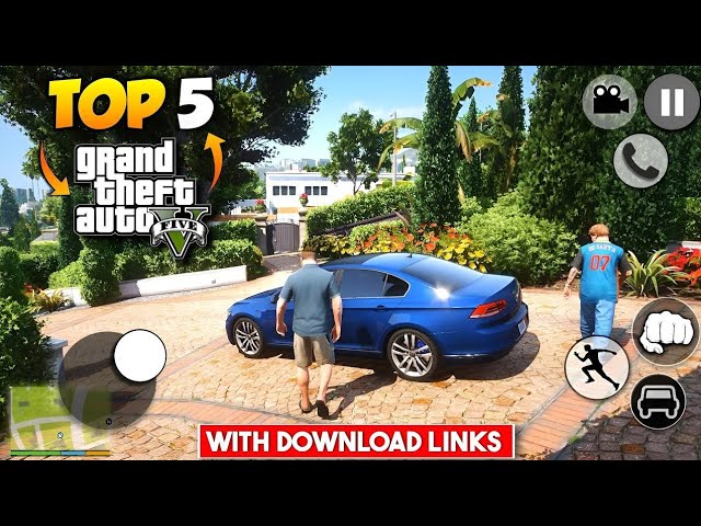 Top 5 Best Game Like GTA 5 New Game on Android Game (With All